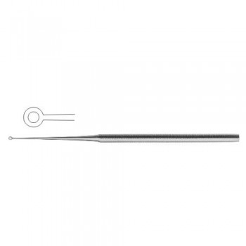 Buck Ear Curette Fig. 1 - Straight - Sharp Stainless Steel, 17 cm - 6 3/4" 